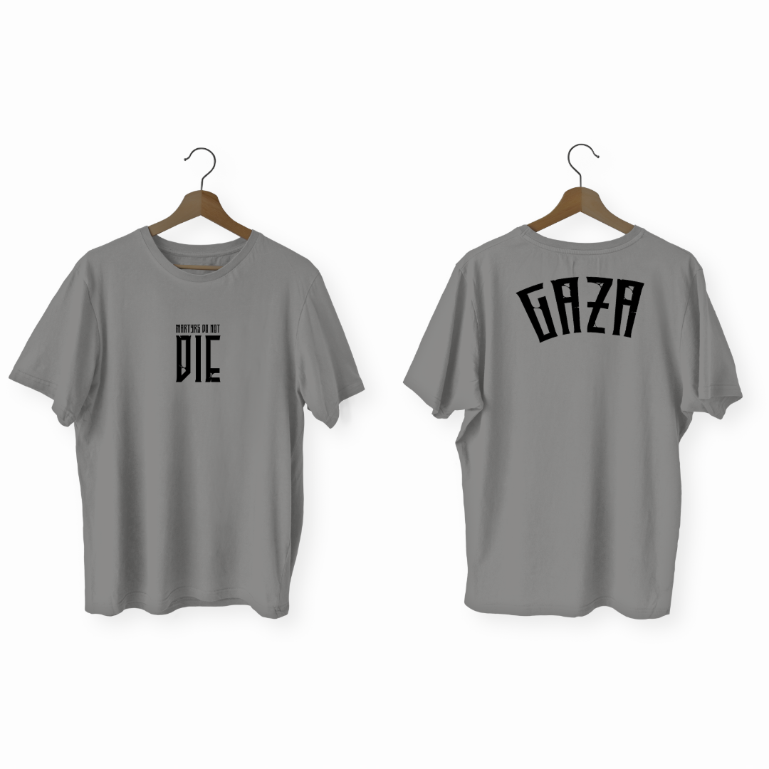 Gaza T Shirt  grau Asr Store