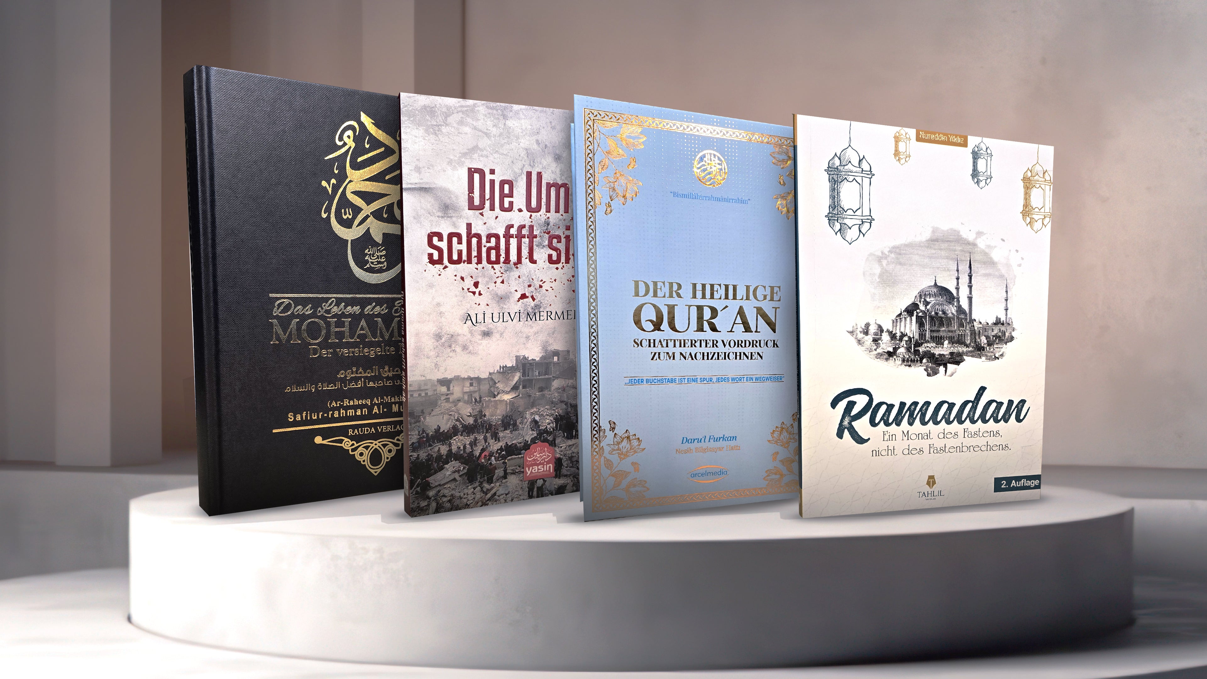Islamische Bücher Quran Kollektion Deutsch Arabisch Türkisch