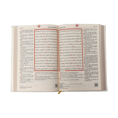 Al Quran Al Karim Frank Bubenheim  Arcelmedia Verlag  offene Seite Perspektive
