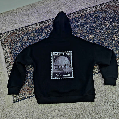 Briefmarke Al Quds hinten 