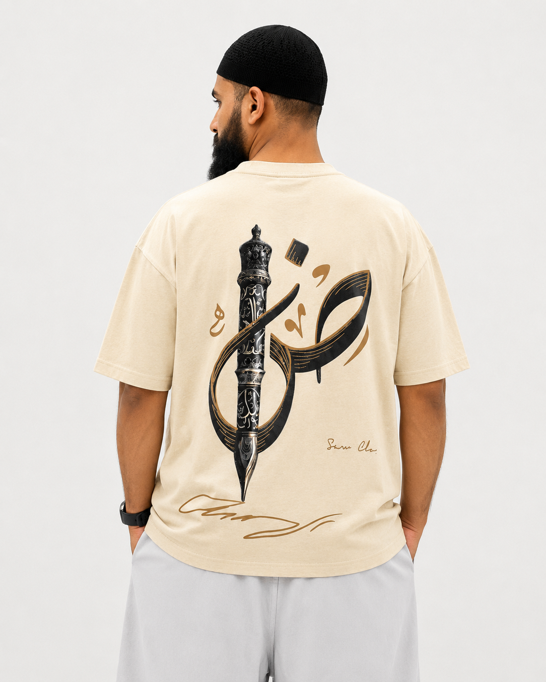 Dad Beige hinten