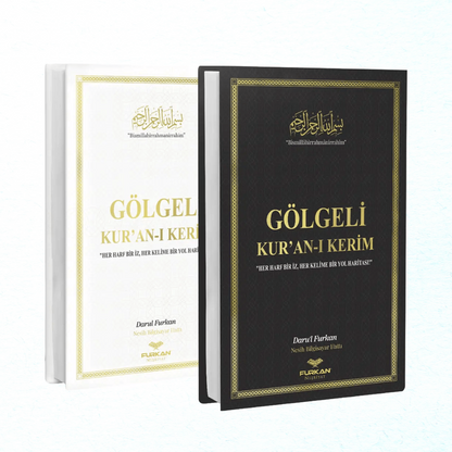 Gölgeli Kuran zum Nachschreiben Weiss und schwarz