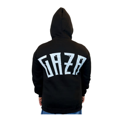 Gaza Hoodie schwarz