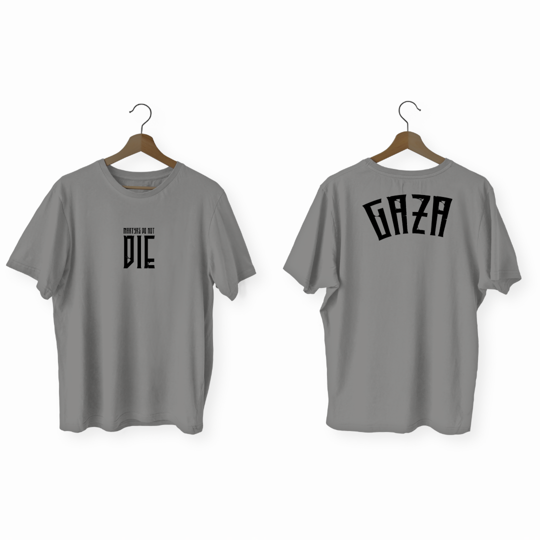 Gaza T Shirt  grau Asr Store 