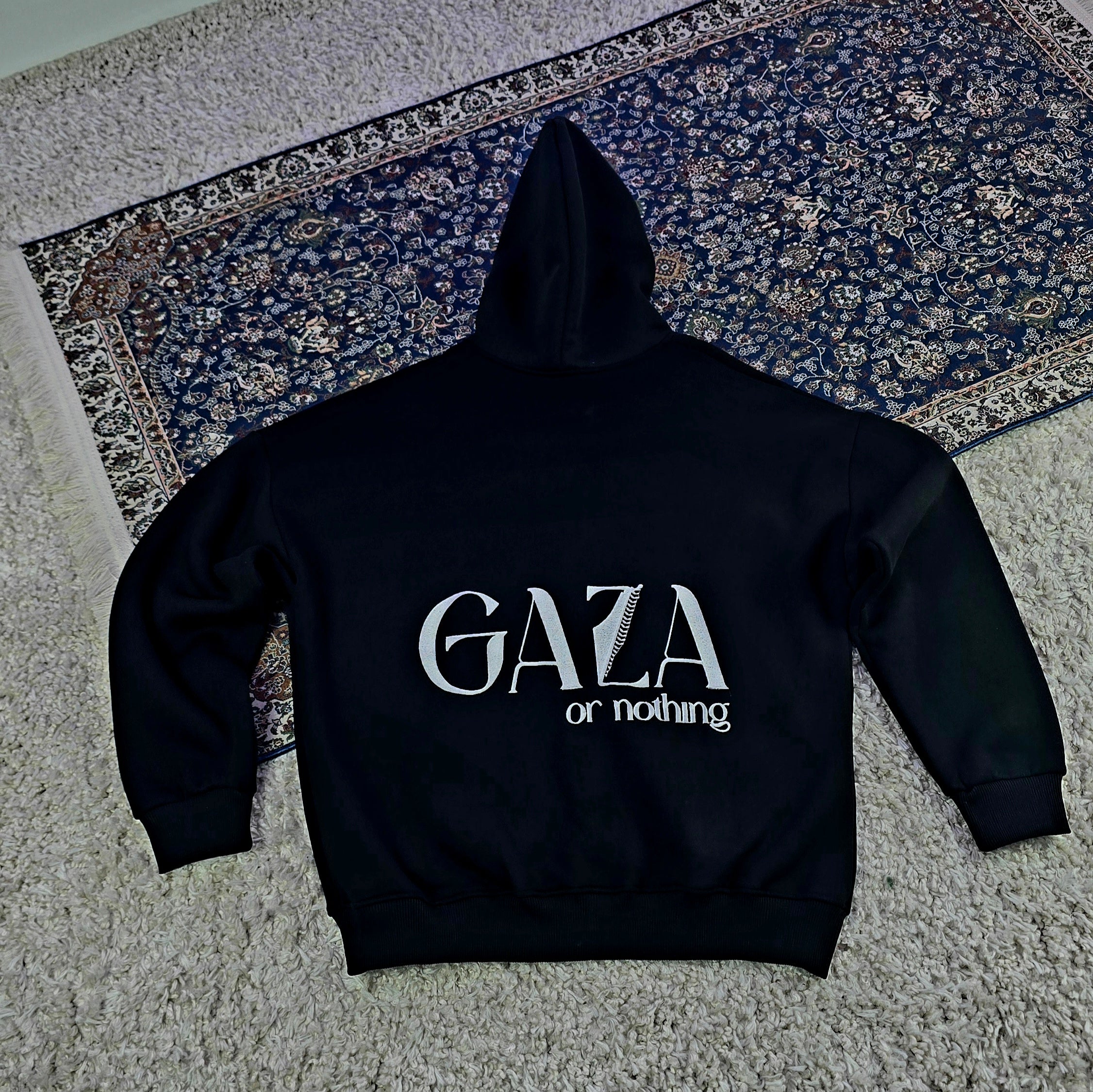 Gaza or nothing  schwarz