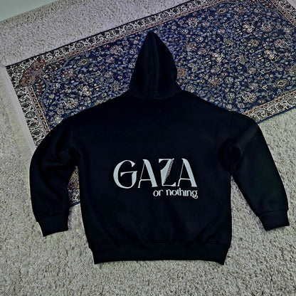 Gaza or nothing  schwarz