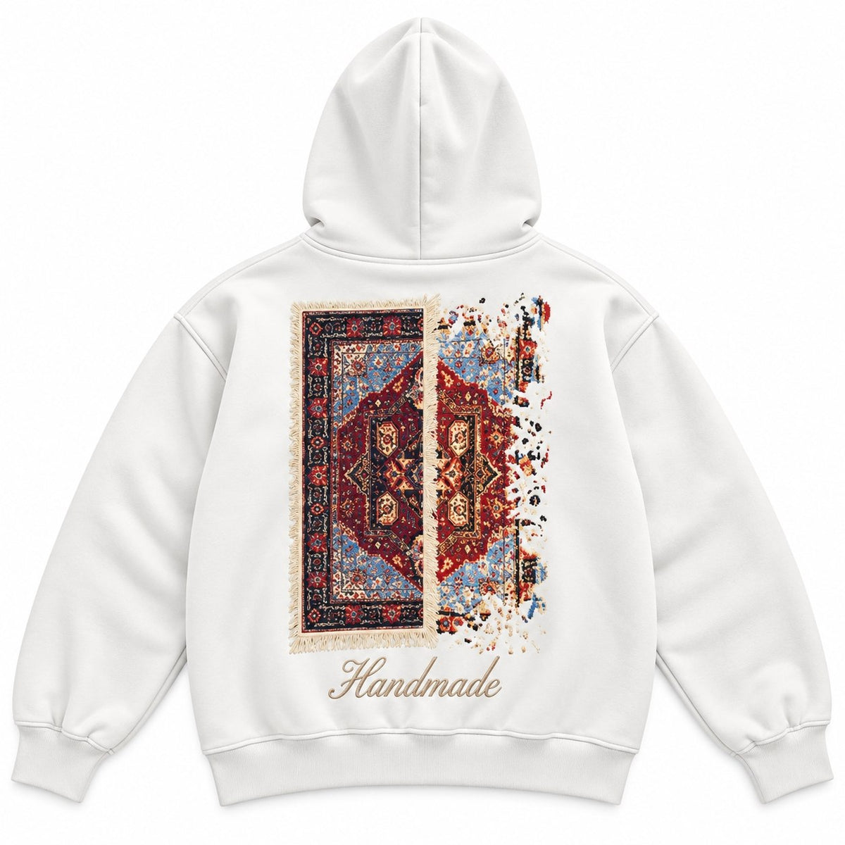 Handmade hinten weiss