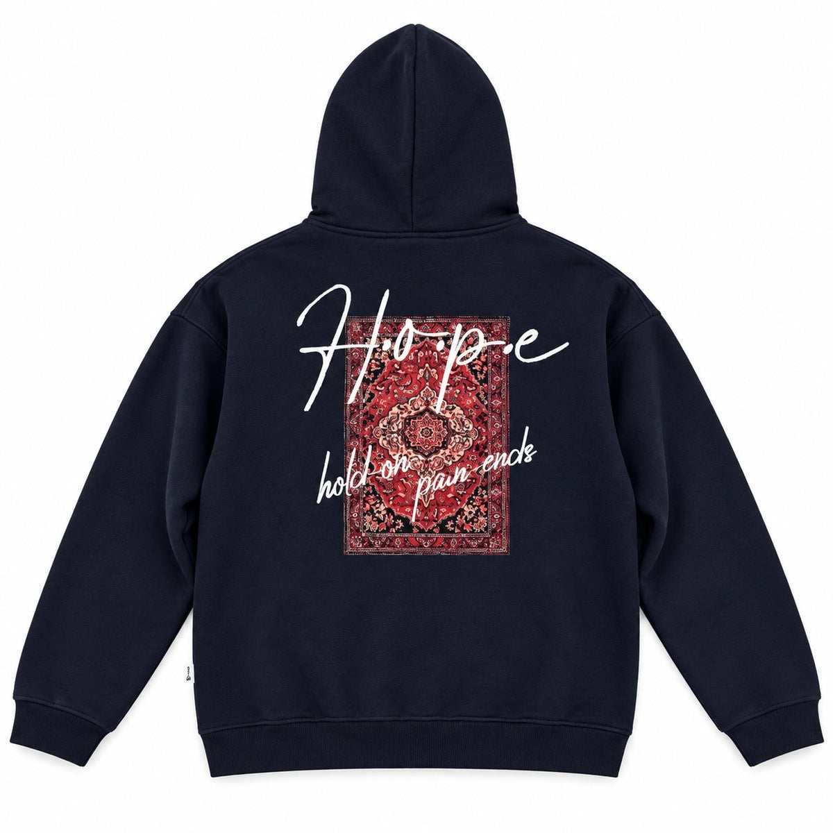 Hoodie  Marienblau