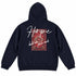 Hoodie  Marienblau