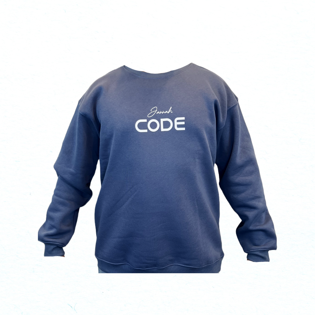 Jannah Code Blau Sweatshirt 