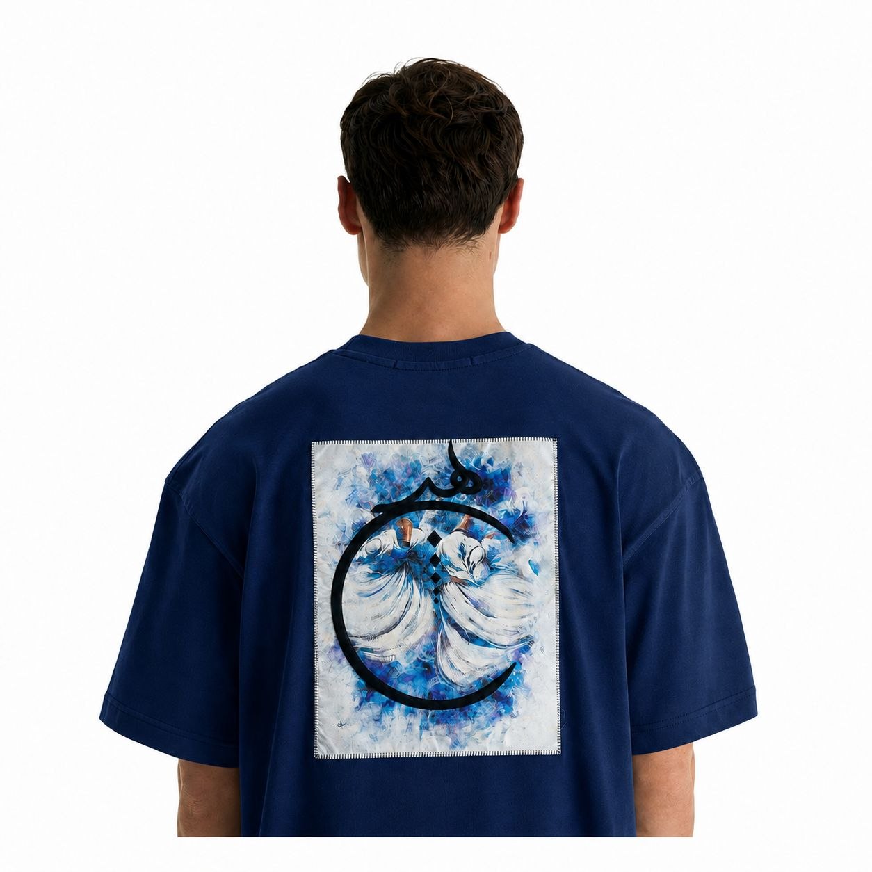 Mevlana hinten  blau