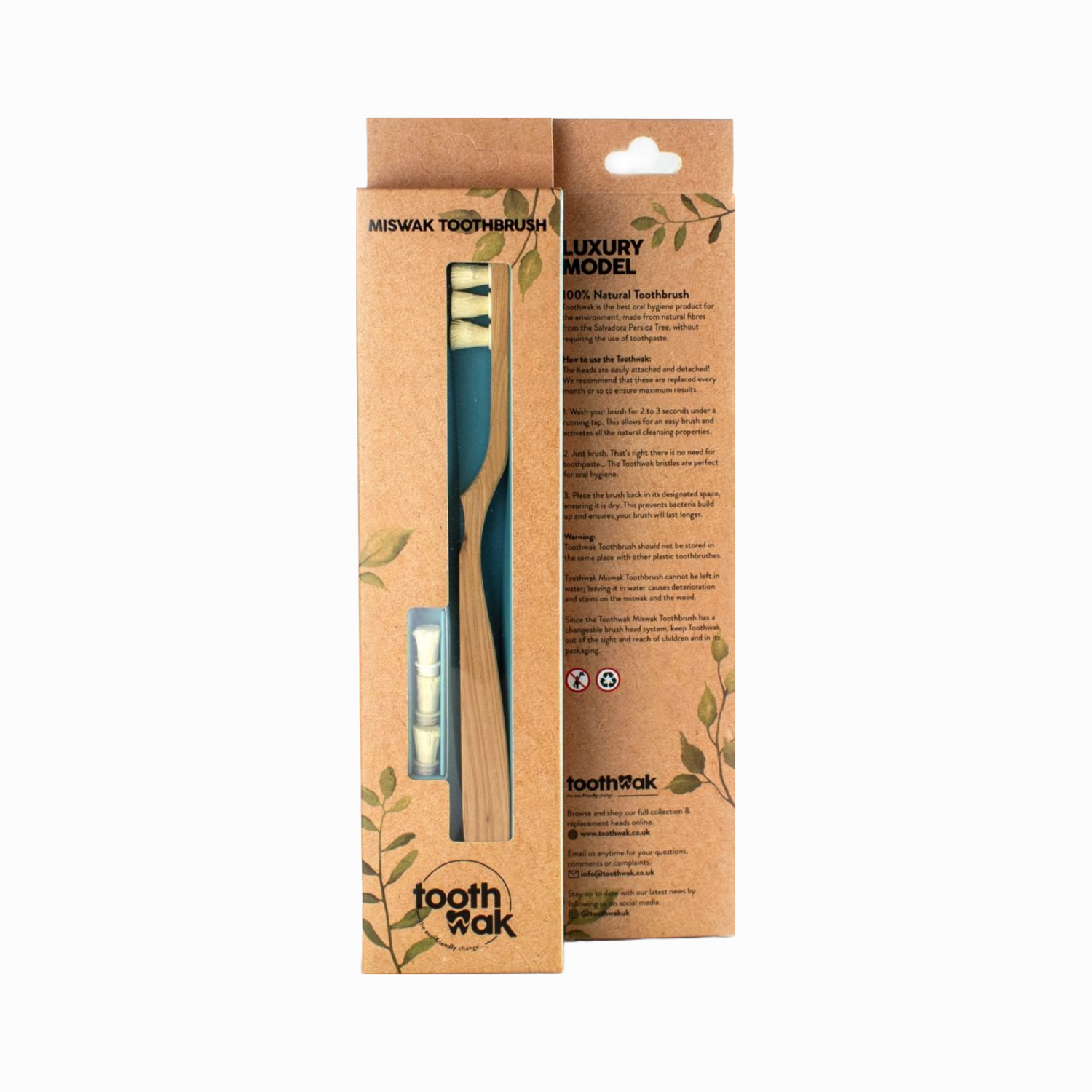 Miswak 3er mit ersatzköpfe