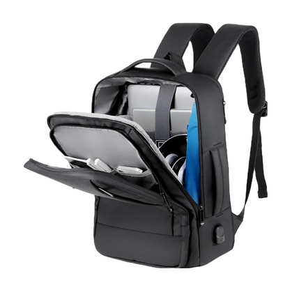 Rucksack Laptop offen