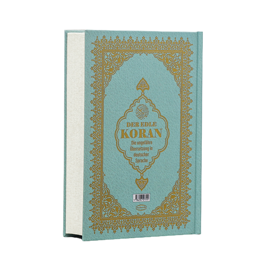 Koran deutsche Übersetzung mintgrün Hardcover