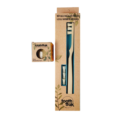 Miswak Organik Zahnbürste &amp; Organik Zahnpulver Set ASR Store
